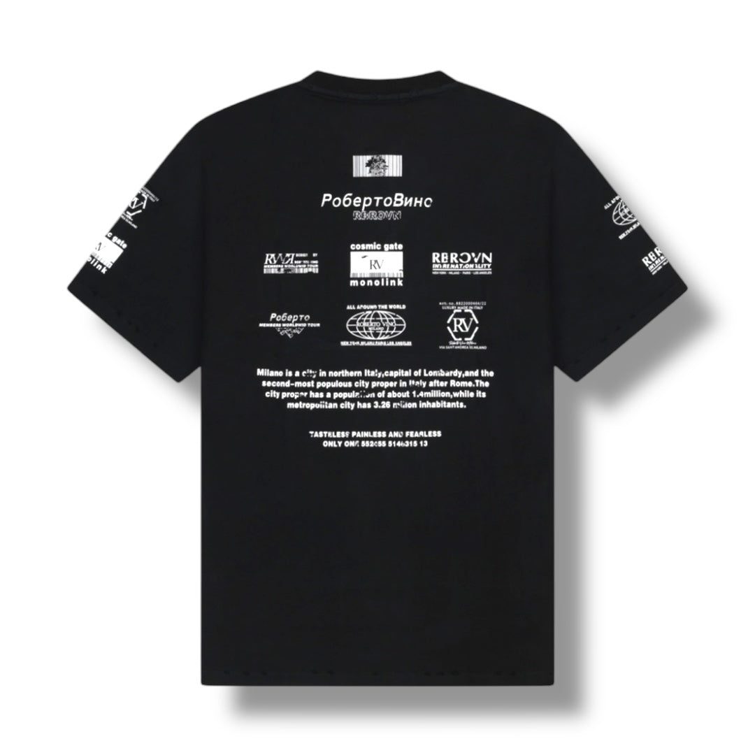 RV Milano TPF RIP Tee-BLACK