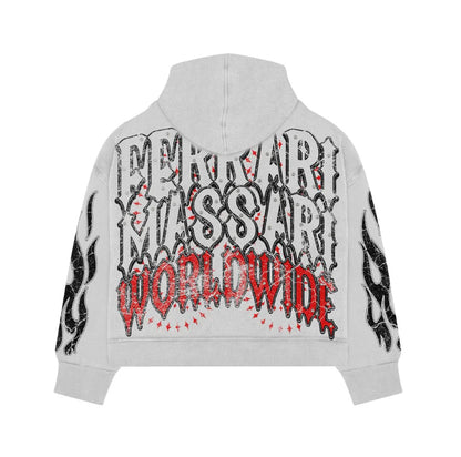 Ferrari Massari Worldwide Zip-up Hoodie