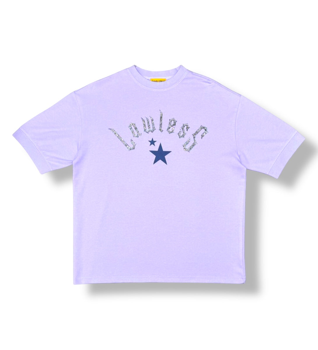 Civilized Men Lawless Redemption Tee (Lilac)