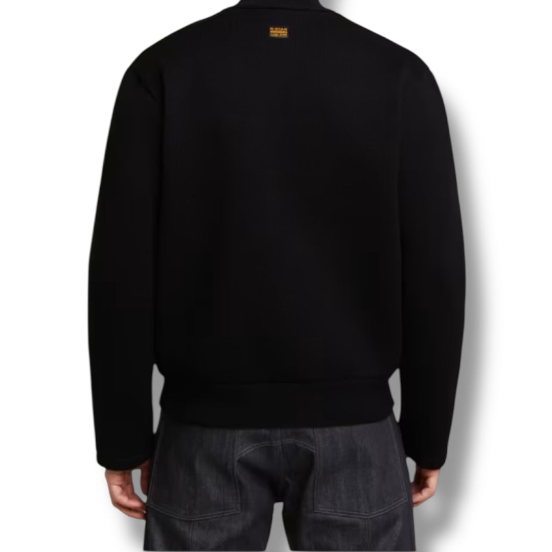 G Star fabric mix knit jacket