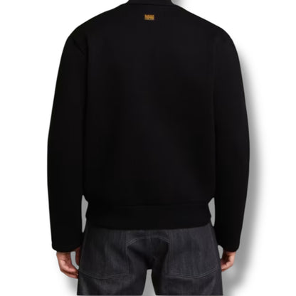 G Star fabric mix knit jacket