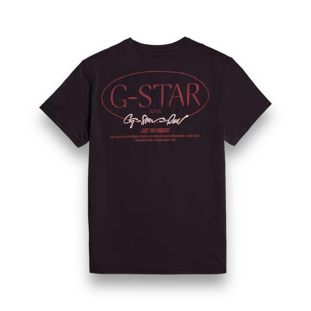 G-STAR Circle Back Graphic Tee Black