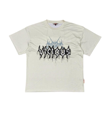 Vicious Jersey Tee White
