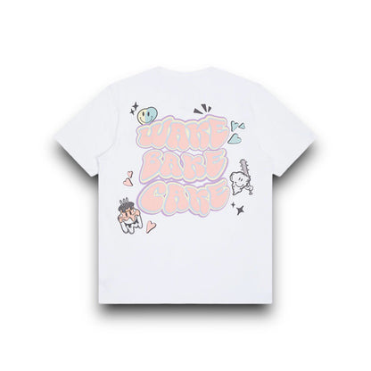 Wedding Cake Wake Bake Cake Light White T-shirt