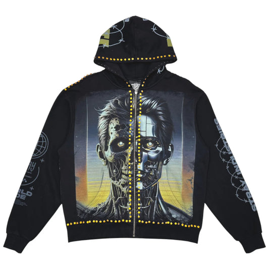 STRAY Humanoid Zip-up Hoodie