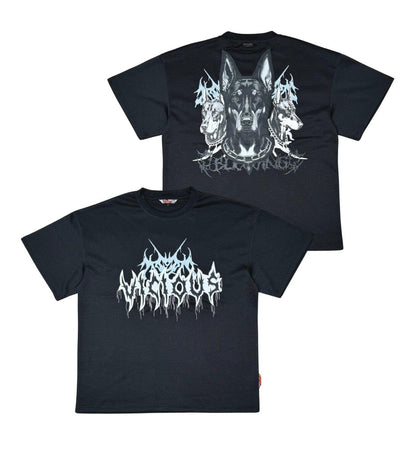 Vicious Jersey Tee Black