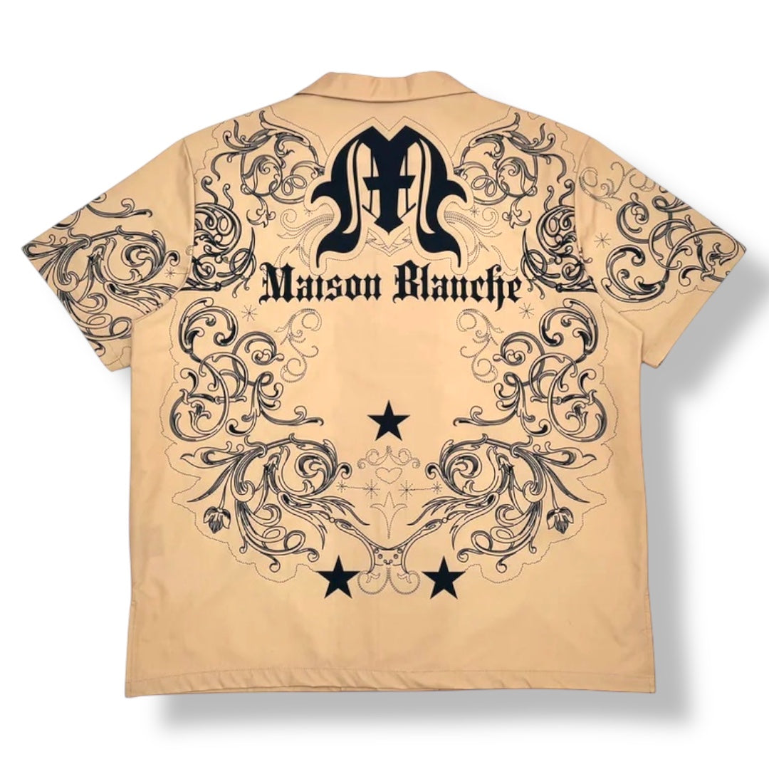 CIVILIZED MAISON BLANCHE SHORT SET (TAN)