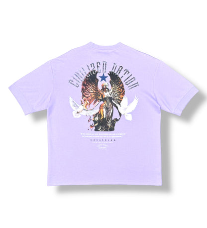 Civilized Men Lawless Redemption Tee (Lilac)