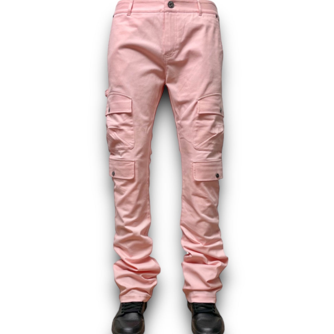 Genuine Stacked Pants Pink