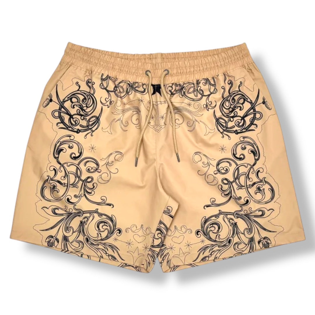 CIVILIZED MAISON BLANCHE SHORT SET (TAN)