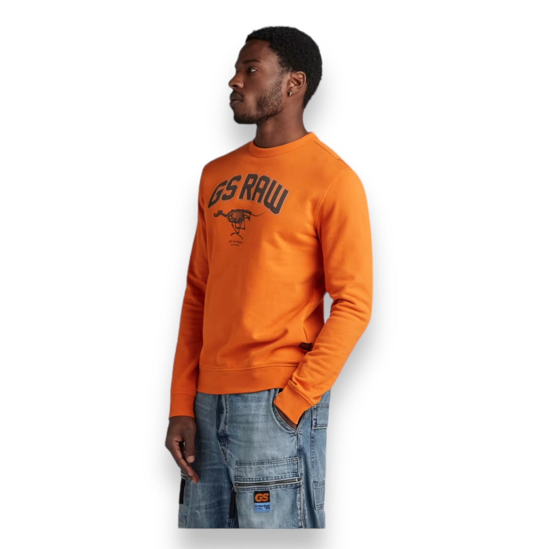 G-STAR Skeleton Dog Graphic Crewneck