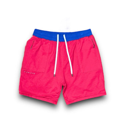 VIERICHE Reversible Pocket Shorts Blue/Pink