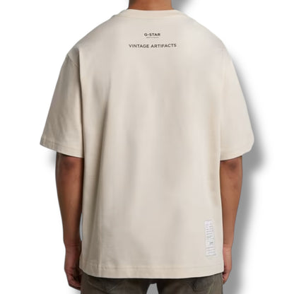 G-Star Artifact Boxy T-Shirt Cream