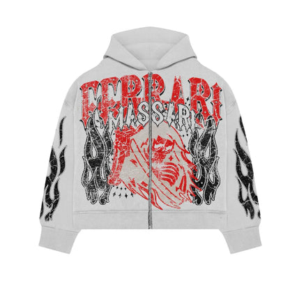 Ferrari Massari Worldwide Zip-up Hoodie