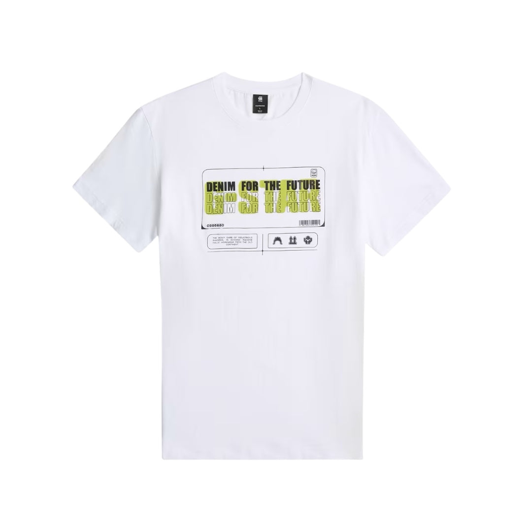 G-STAR Flyer Graphic T-Shirt White