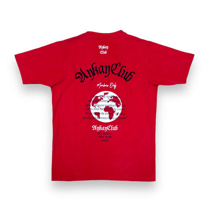 AYKAYCLUB Peace Worldwide Red Tee