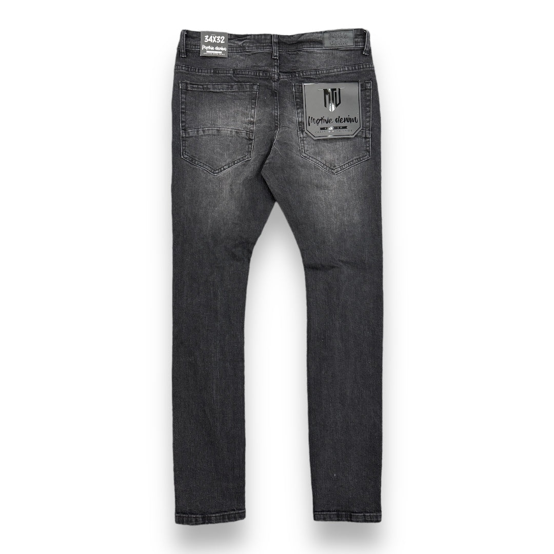 Motive Denim Black Multi Color Jeans