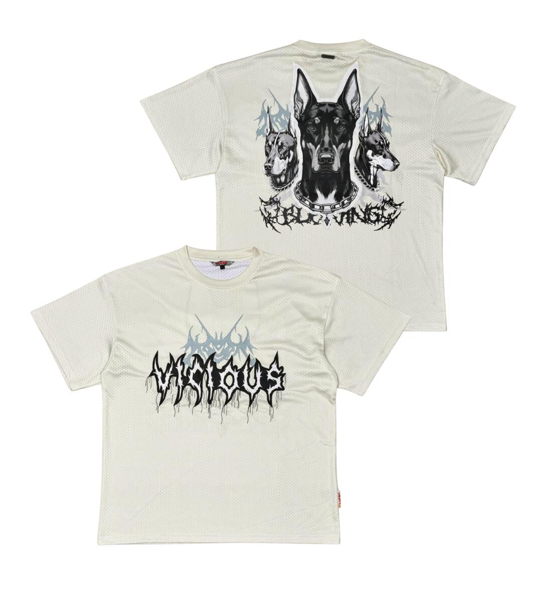 Vicious Jersey Tee White