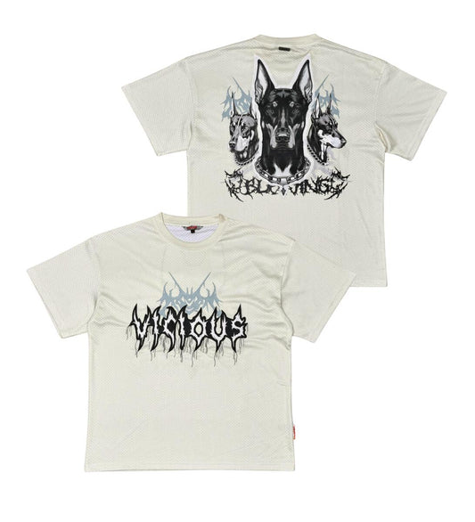 Vicious Jersey Tee White