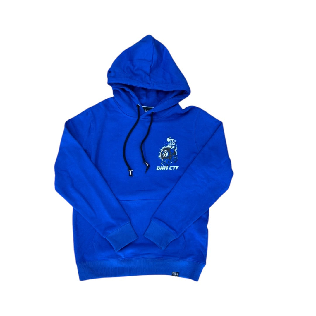 Denimicity Blue Eight Ball & Games Hoodie