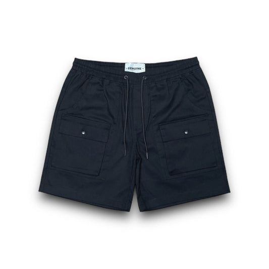 Genuine Twill Shorts Black