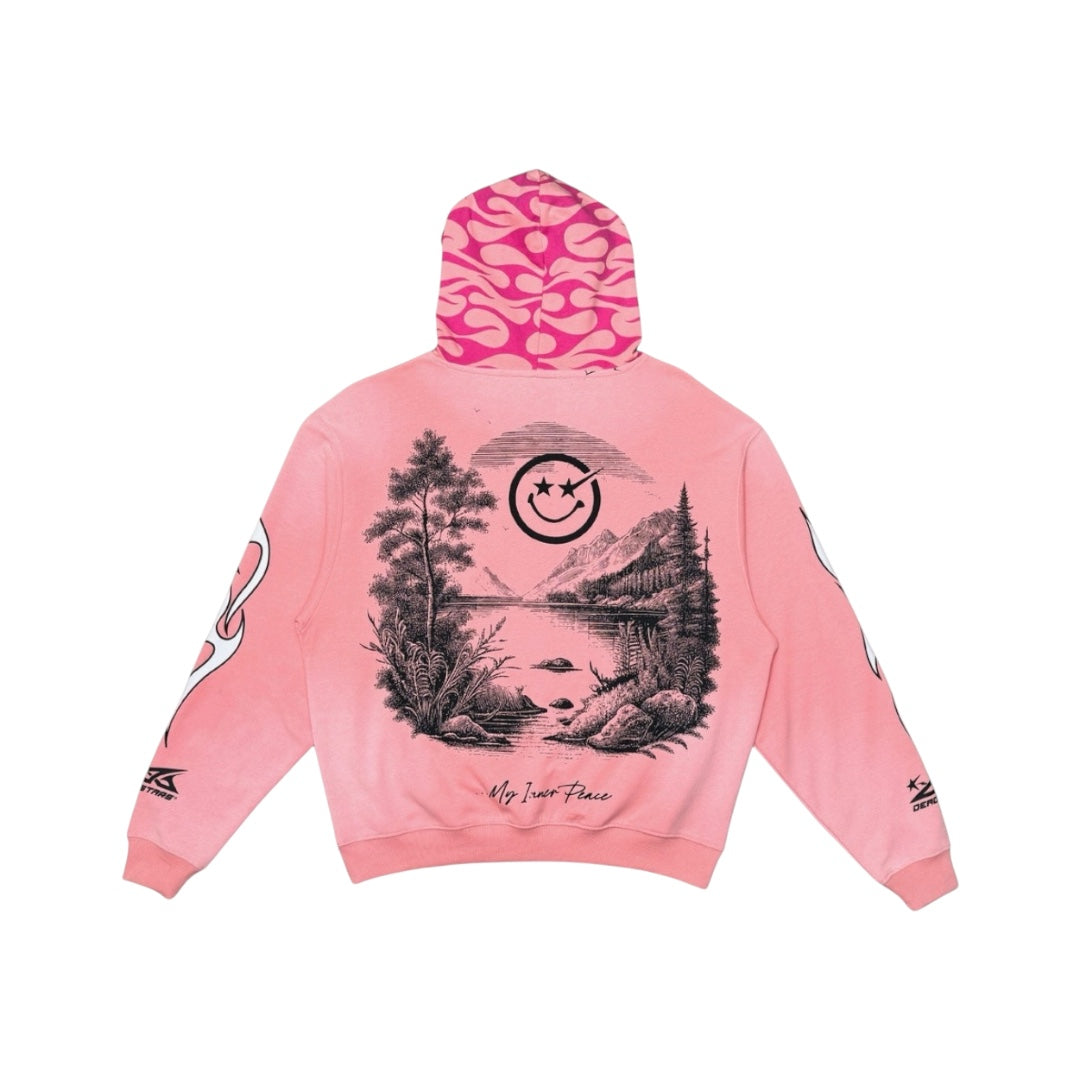 Civilized Stacked Sweatsuit Pink