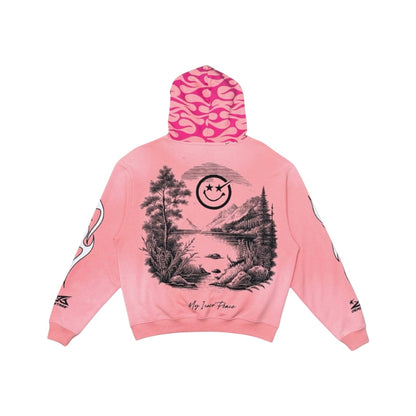 Civilized Stacked Sweatsuit Pink