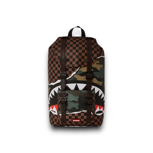 Sprayground bookbag “Check Camo”