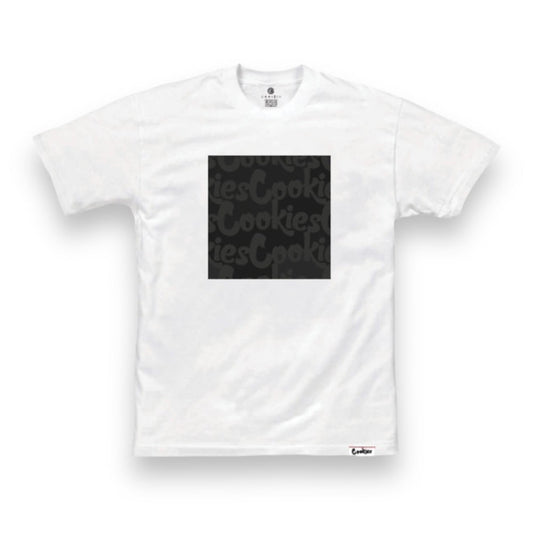 Cookies white, black graphic T shirt