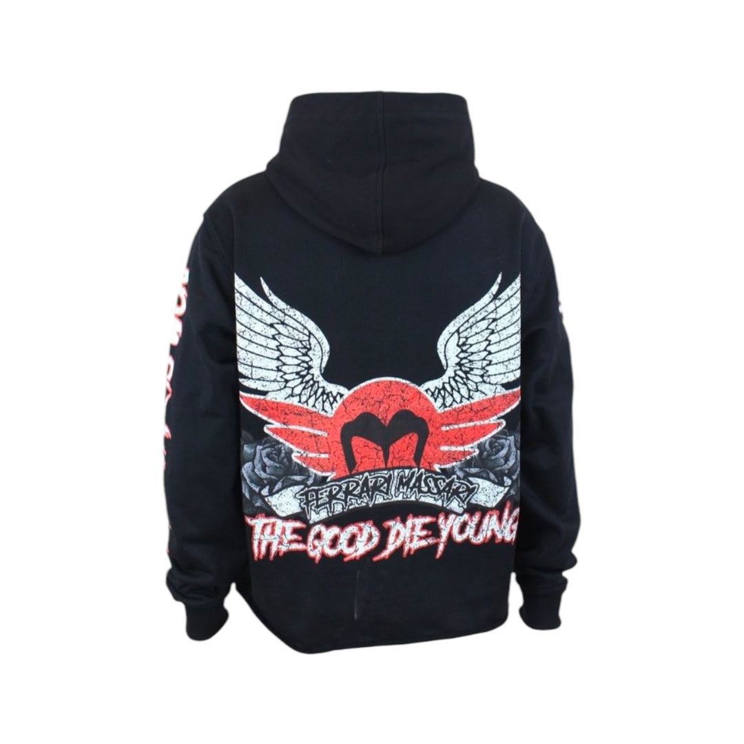 FerrariMassari Hoodie ‘Good Die Young’ Red