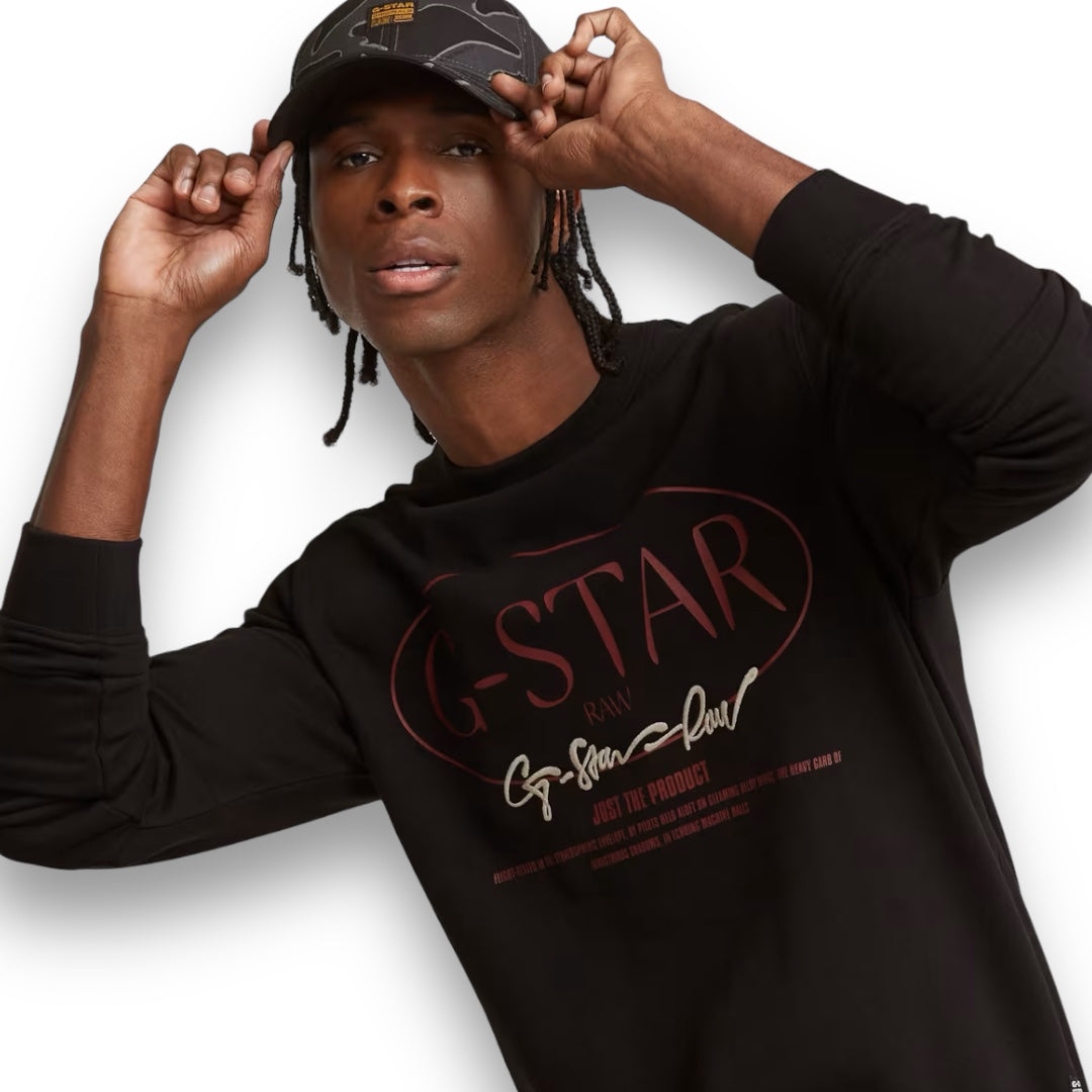 G-STAR CIRCLE CREWNECK