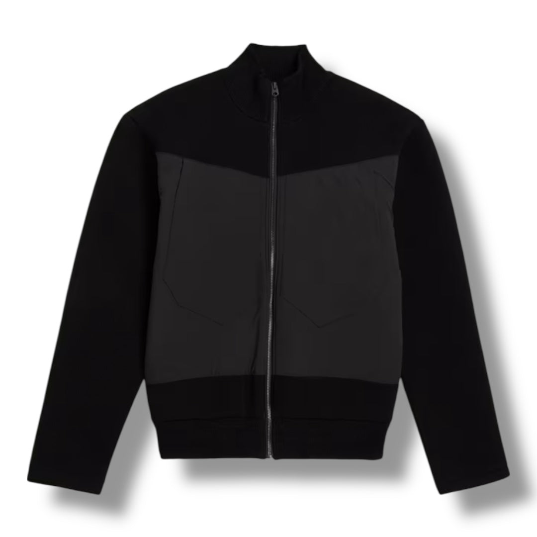 G Star fabric mix knit jacket