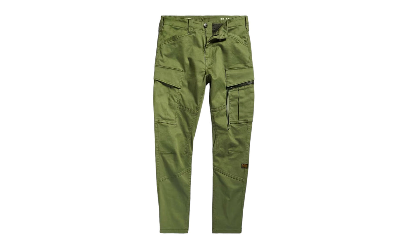 G-Star Zip Up Olive Cargo Pants