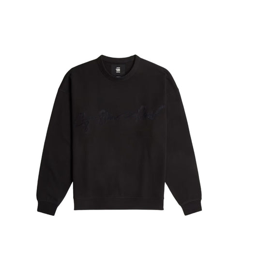 G-STAR CHENILLE G-SCRIPT LOOSE SWEATER