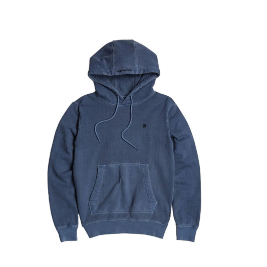 G-STAR Overdyed Hoodie Blue