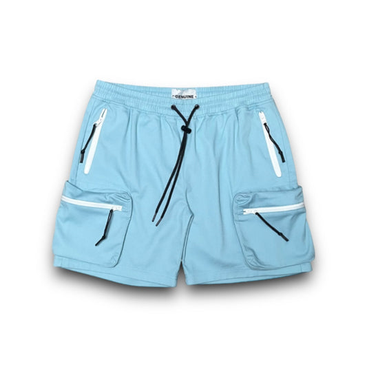 Genuine Twill Shorts Light Blue