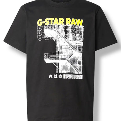 Stairs Graphic Loose T-Shirt