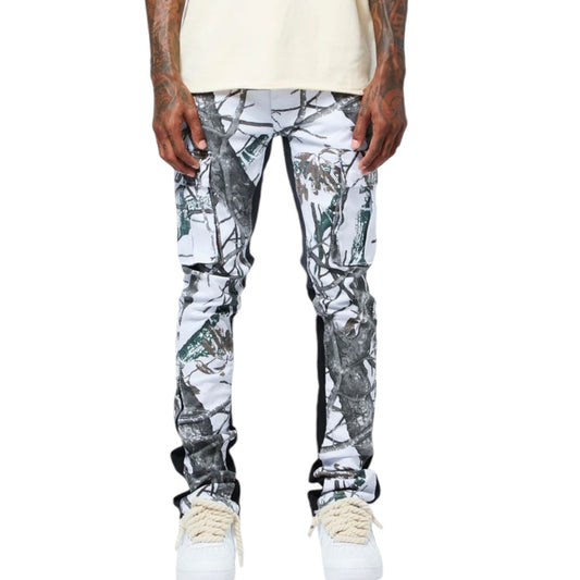 Supply White Camo Stacked Jeans