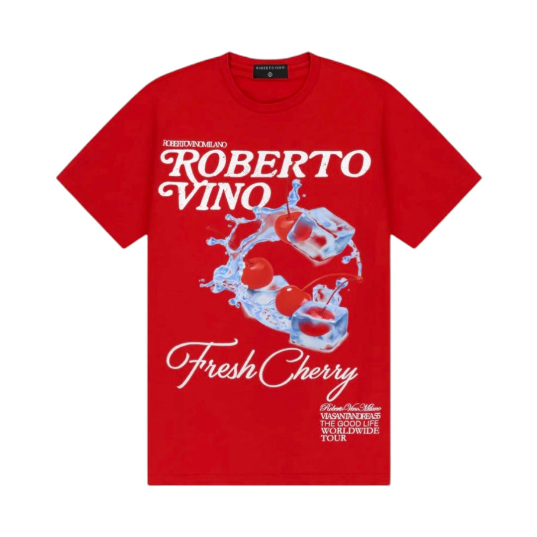 RV Milano Fresh Cherry T-Shirt - Red
