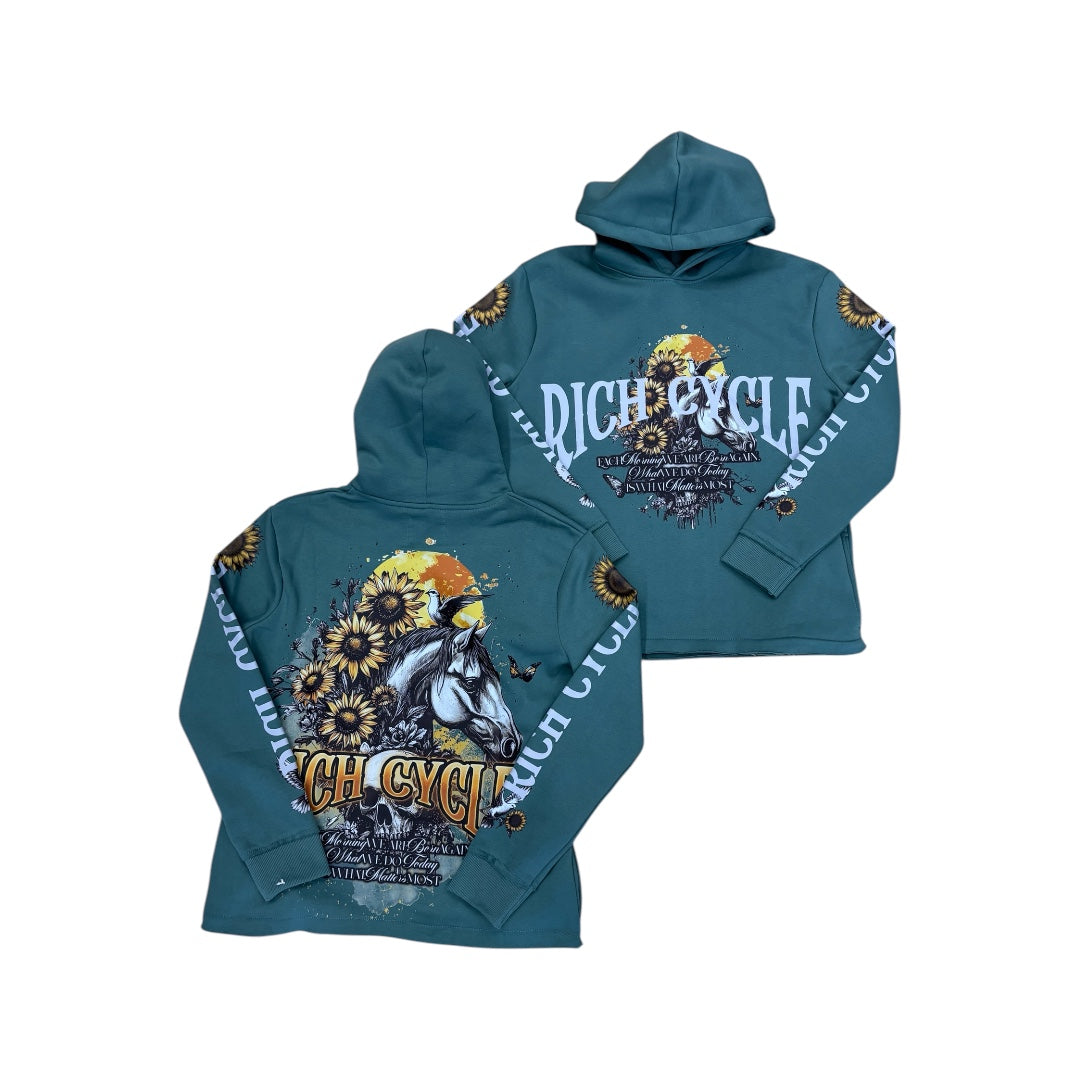 Rich Cycle Hoodie Green