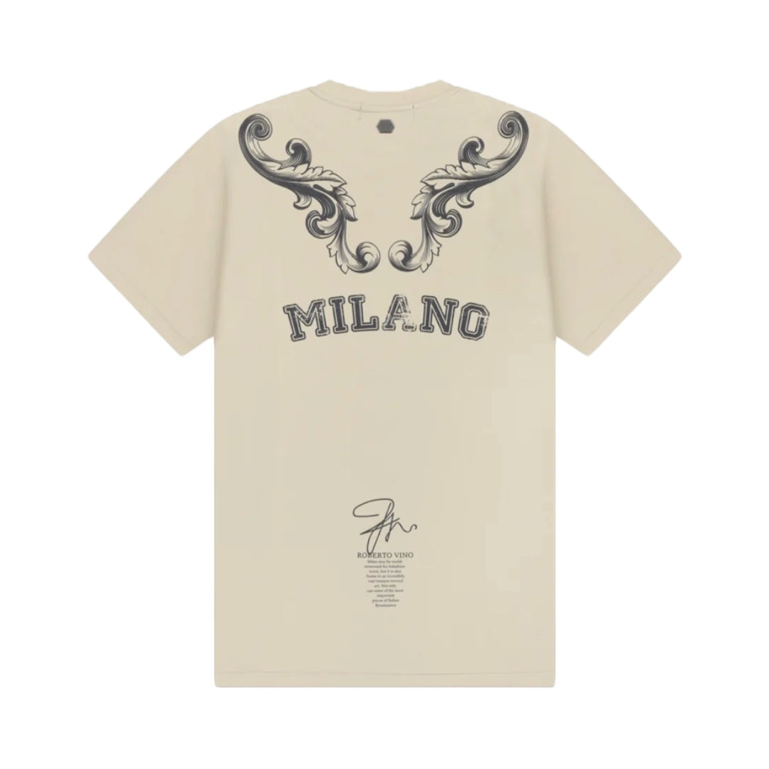 RV Milano Horns Tee Beige