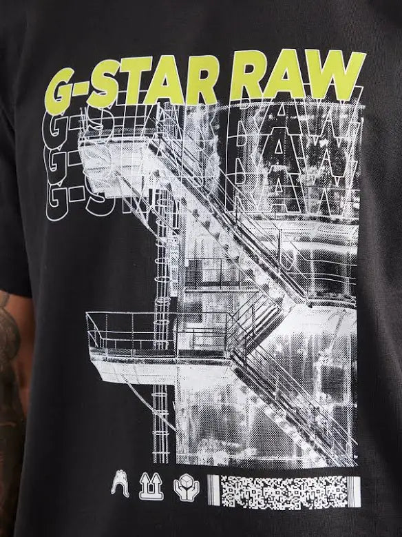 Stairs Graphic Loose T-Shirt