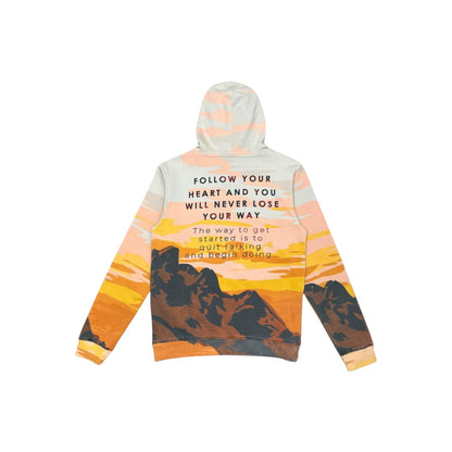 Vicious Graphic Hoodie Sunset Tie-Dye