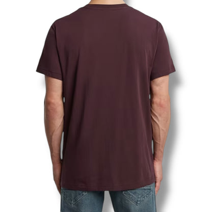 G Star maroon gel print