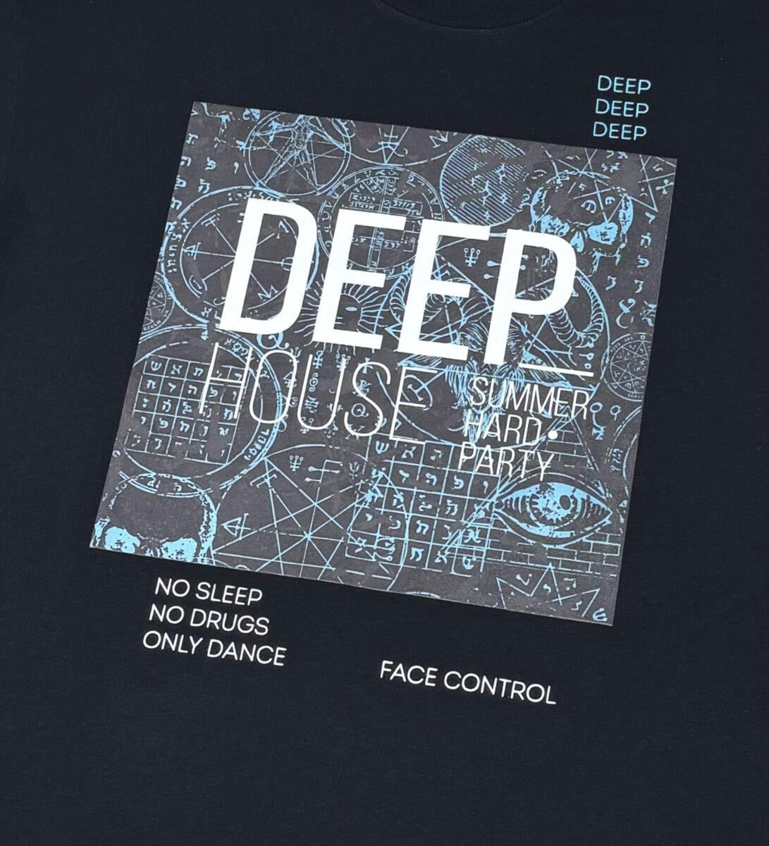 Vicious Deep House Tee Black – DripSeason