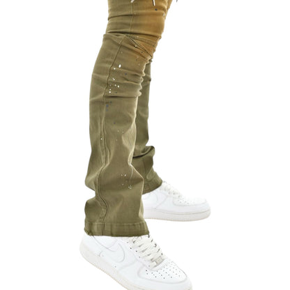 Vicious Stacked Twill Cargo ‘Dirty Olive’