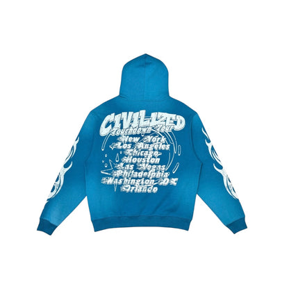 Civilized Stacked Sweatsuit Touchdown Tour