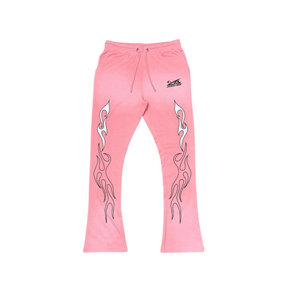 Civilized Stacked Sweatsuit Pink