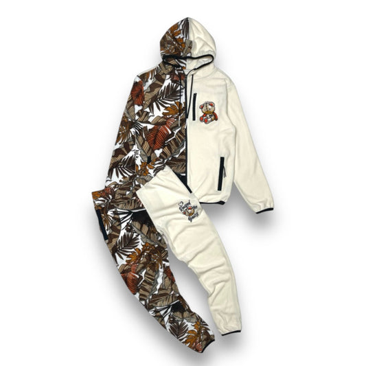 Civilized Polar Fleece Camo Bear Set