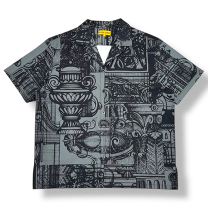 CIVILIZED MAISON BLANCHE SHORT SET (GREY & BLACK)